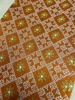 Load image into Gallery viewer, Rust brown chaya kasuti blouse with fine ethnic embroidery
