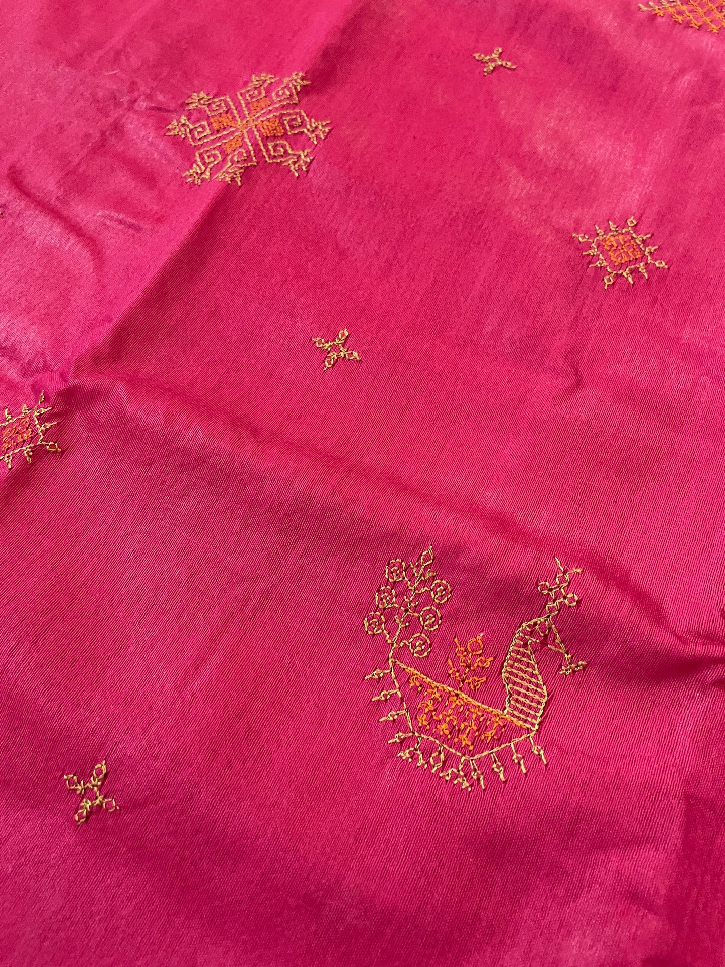 Rani Pink Kasuti Ooru Saree