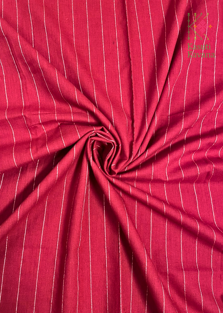 Handloom Cotton Tulsi Checks Kurta Set