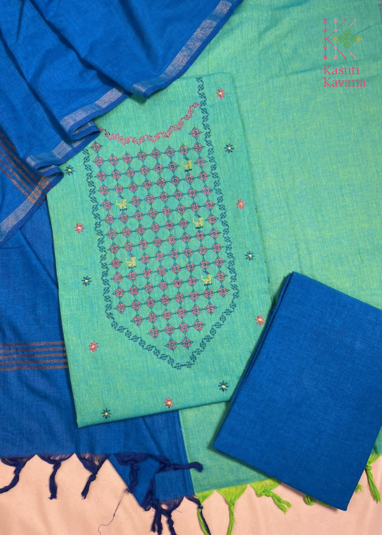 Handloom Cotton Jinki Kurta Set