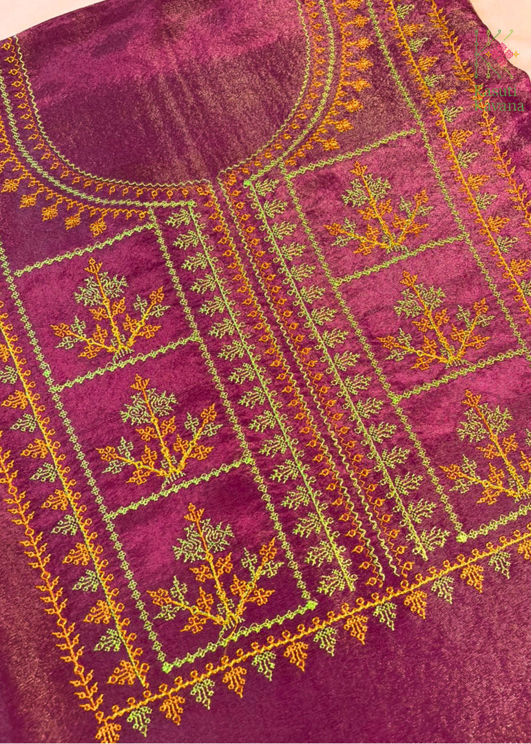 TISSUE TULSI KURTA