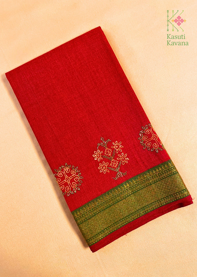 GAYATRI HANDWORK KASUTI BLOUSE