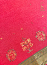 Load image into Gallery viewer, GAYATRI HANDWORK KASUTI BLOUSE