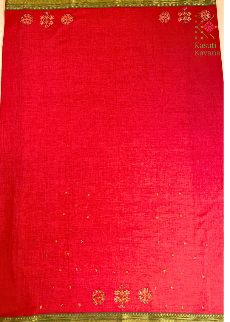 GAYATRI HANDWORK KASUTI BLOUSE