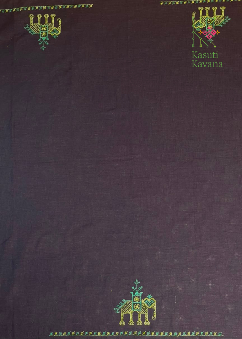 Aane Kasuti Hand Work Blouse