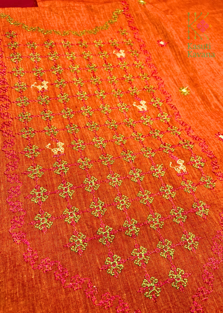Handloom Cotton Jinki Kurta Set