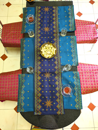 Kaveri Garike Kasuti Table set