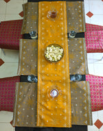 Load image into Gallery viewer, Hampi garike kasuti table set with woven placemats and embroidery
