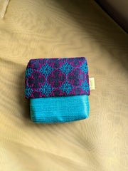 Kaveri ganga jamuna purse with embroidered floral design