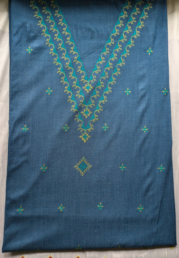 Ananda classic kasuti kurti embroidered front design