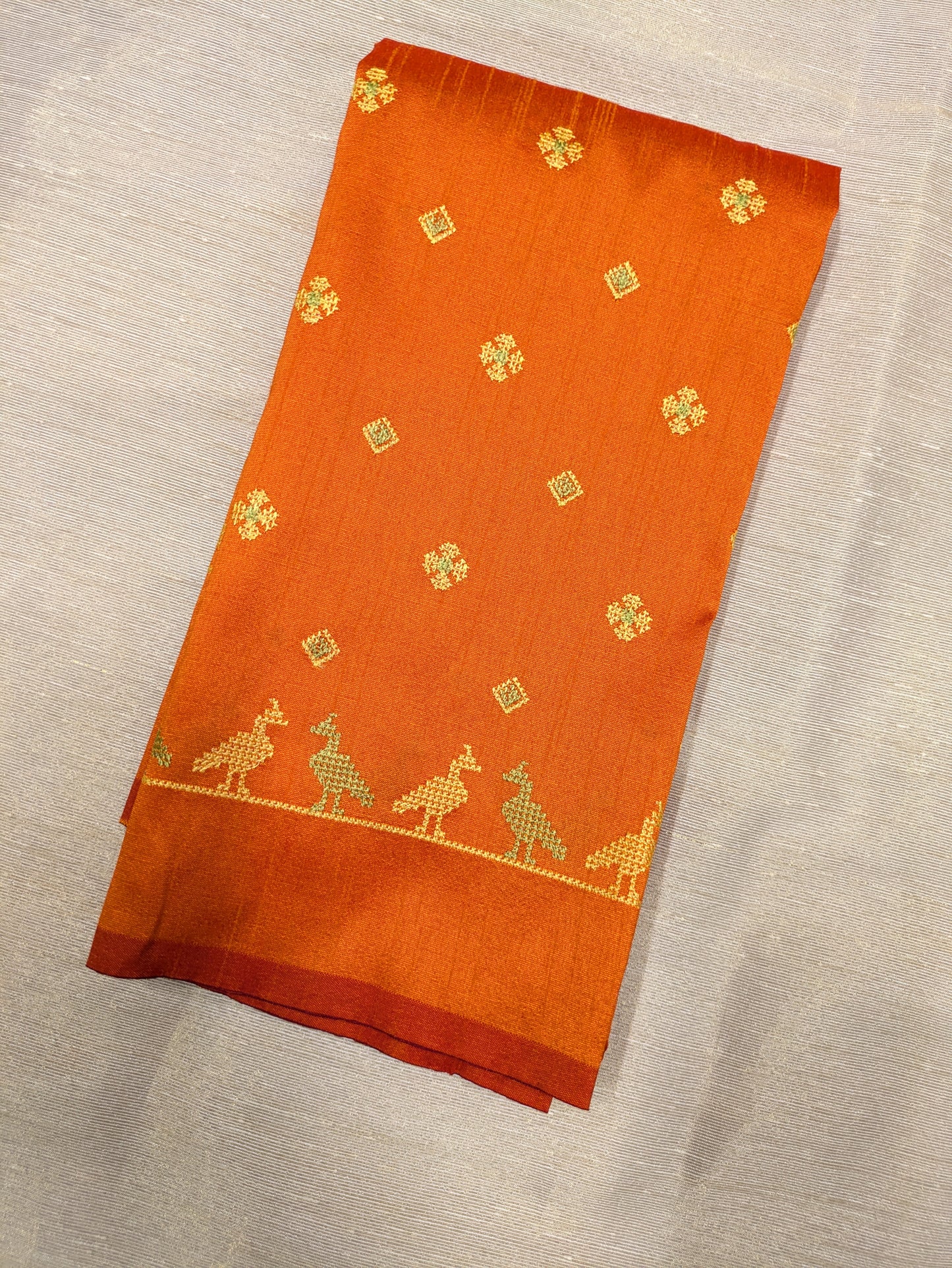 Orange Mayur Blouse