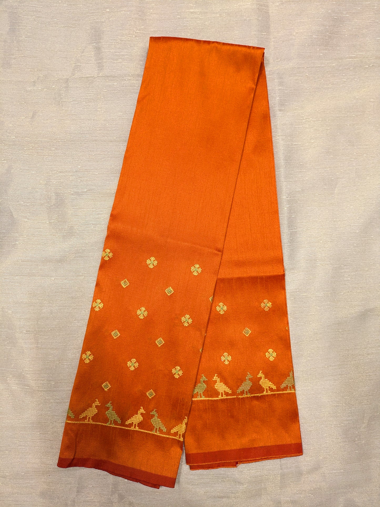 Orange Mayur Blouse