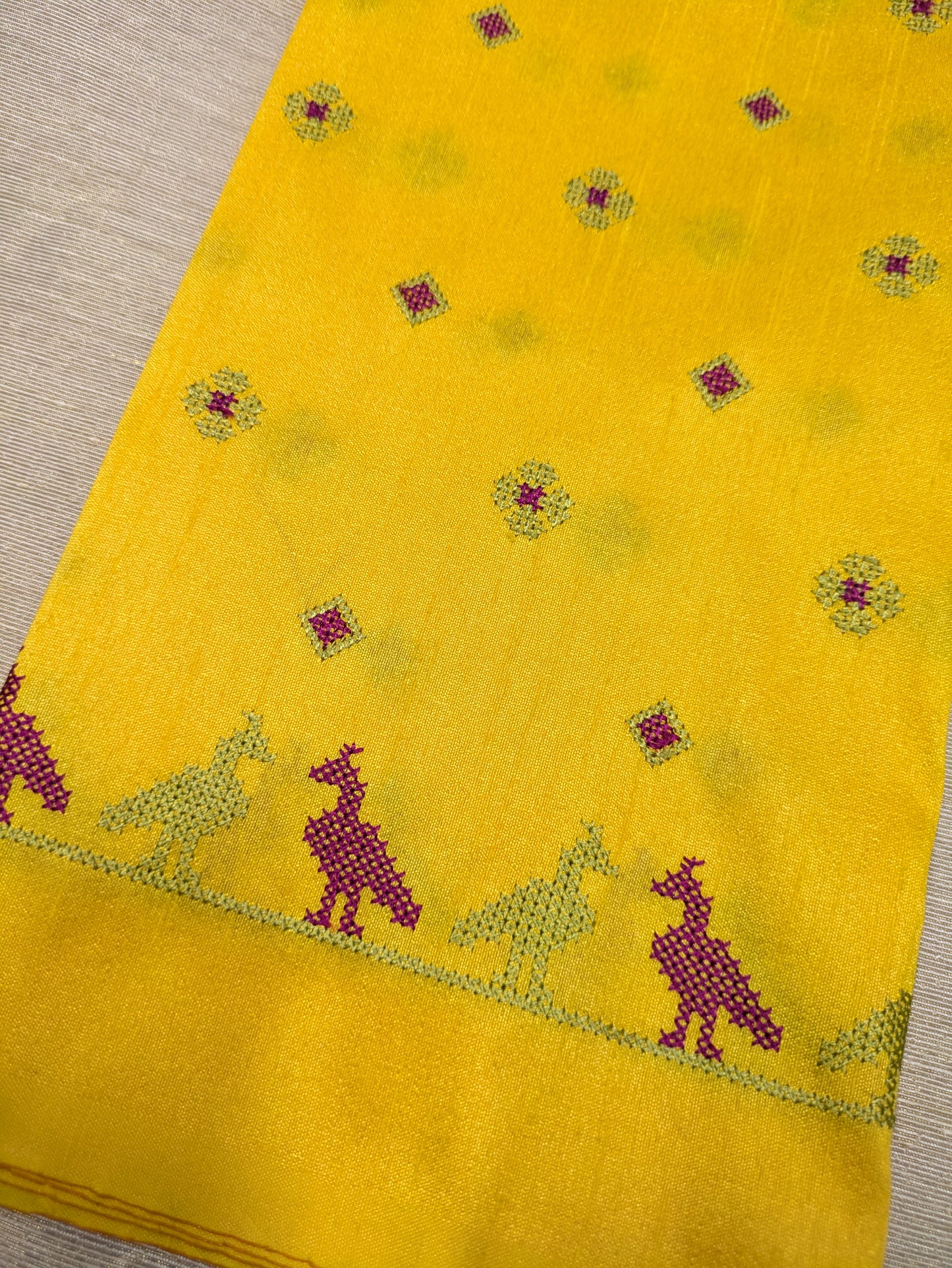 Yellow Mayur Blouse
