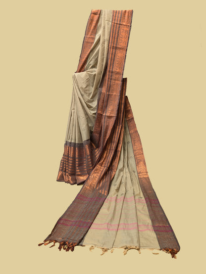 Vibhuti Madhuri Kasuti Handwoven Kanchi Cotton Saree