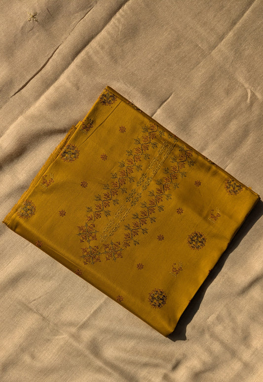 Mustard Chitrakoot Kurta Material