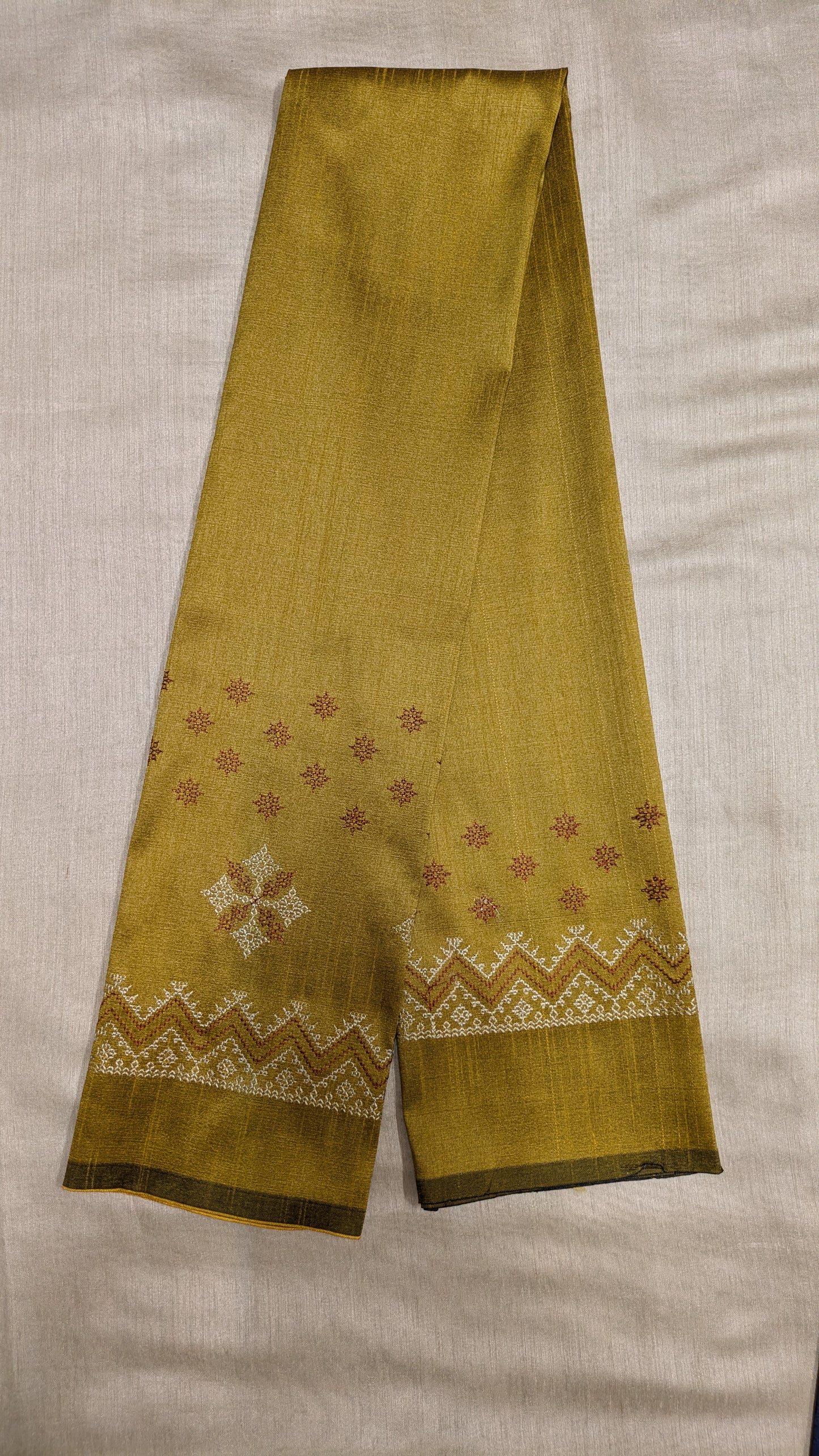 Mustard Gold Saraswati Kasuti Blouse