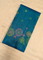 Load image into Gallery viewer, peacock manjiri kasuti blouse with embroidery front angle
