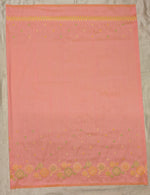 Load image into Gallery viewer, peach manjiri kasuti embroidered blouse front close view
