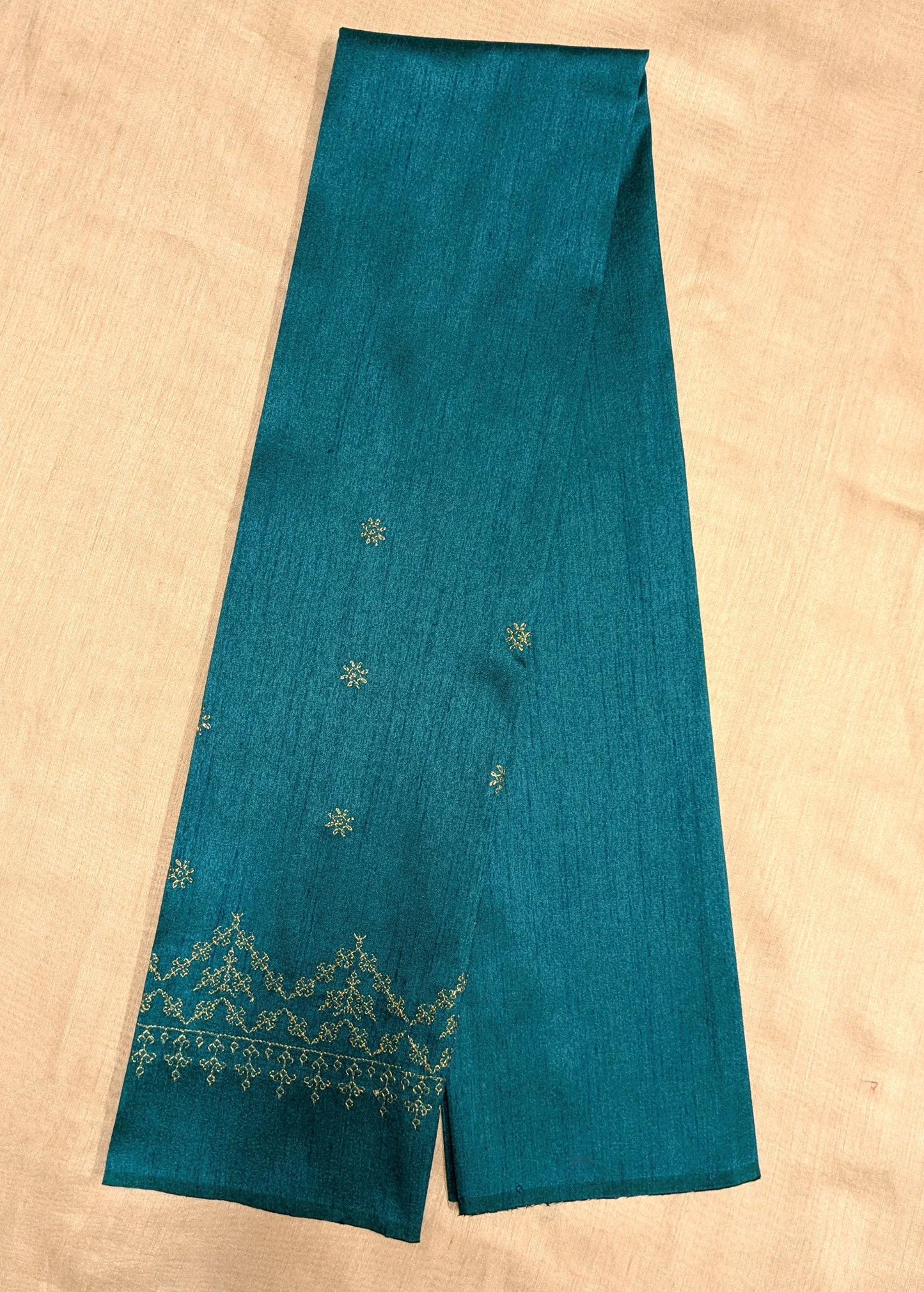 Peacock Blue Rukmini Kasuti Blouse