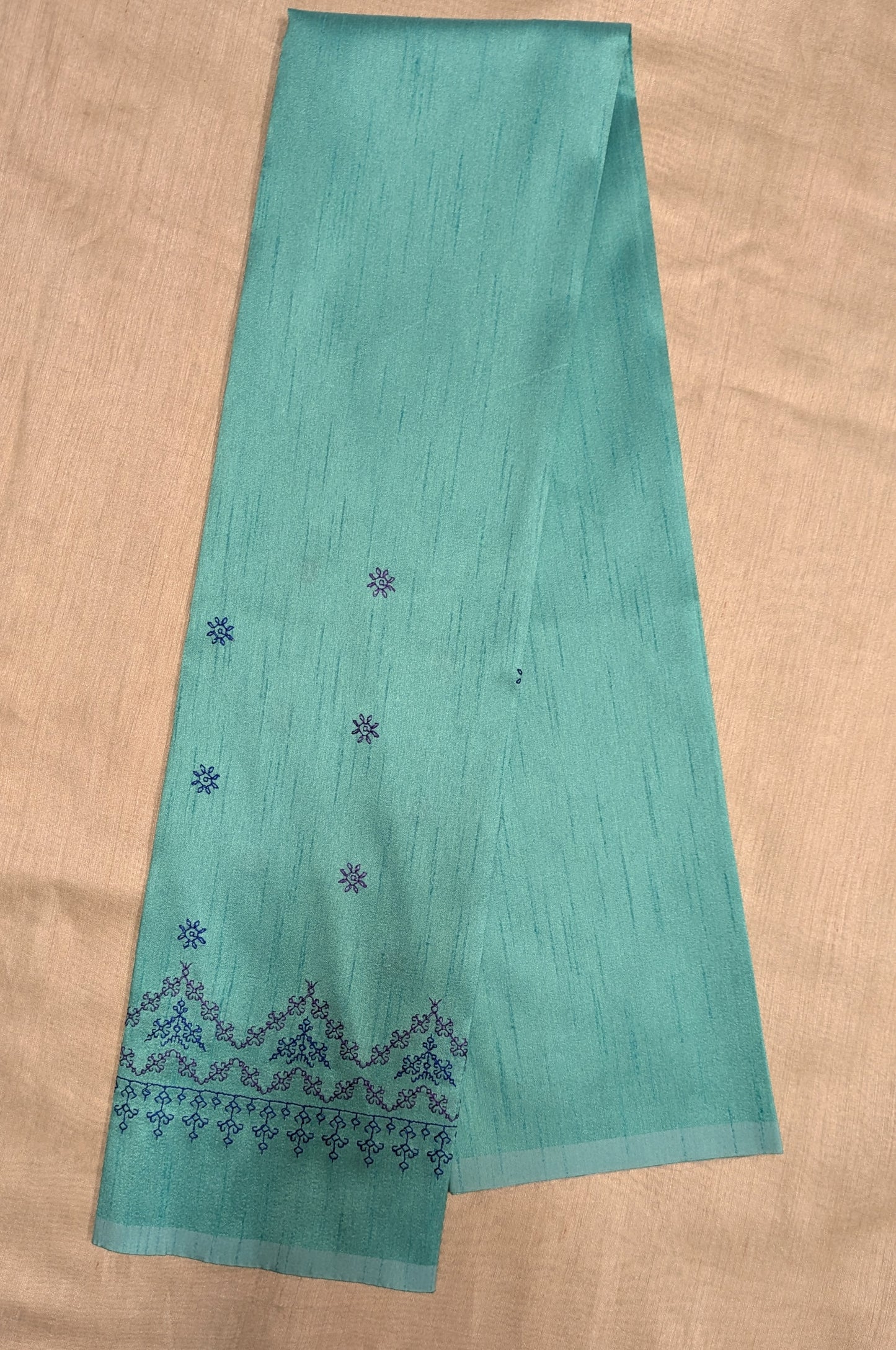Pista Blue Rukmini Kasuti Blouse