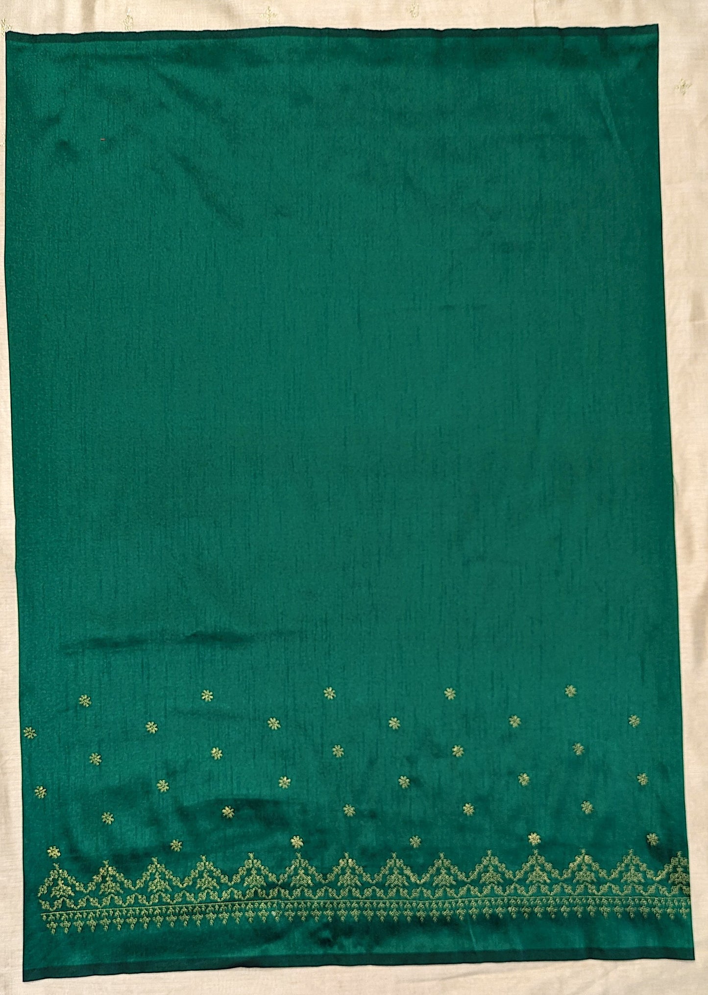 Deep Green Rukmini Kasuti Blouse
