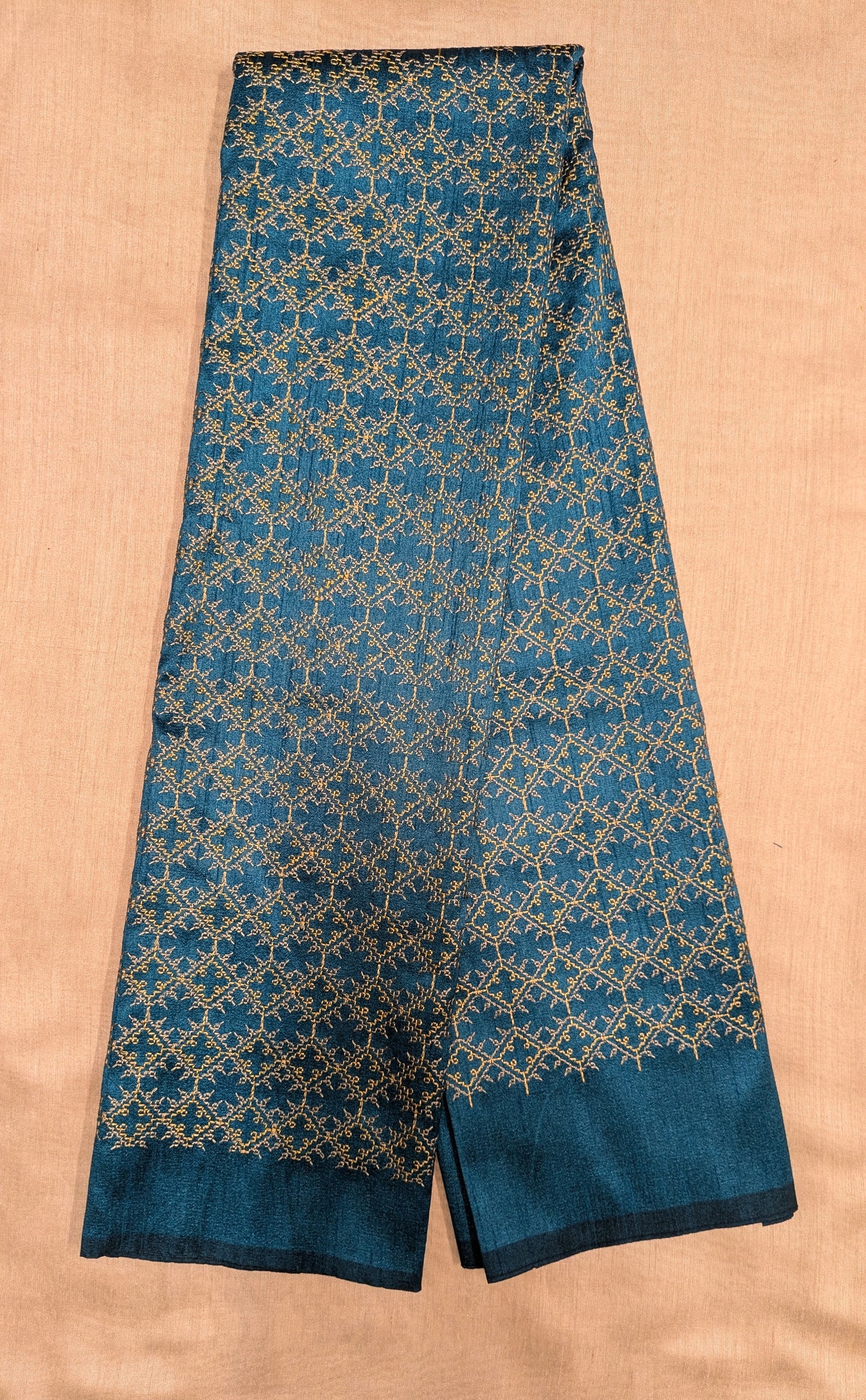Blue Kasuti Bloom Blouse