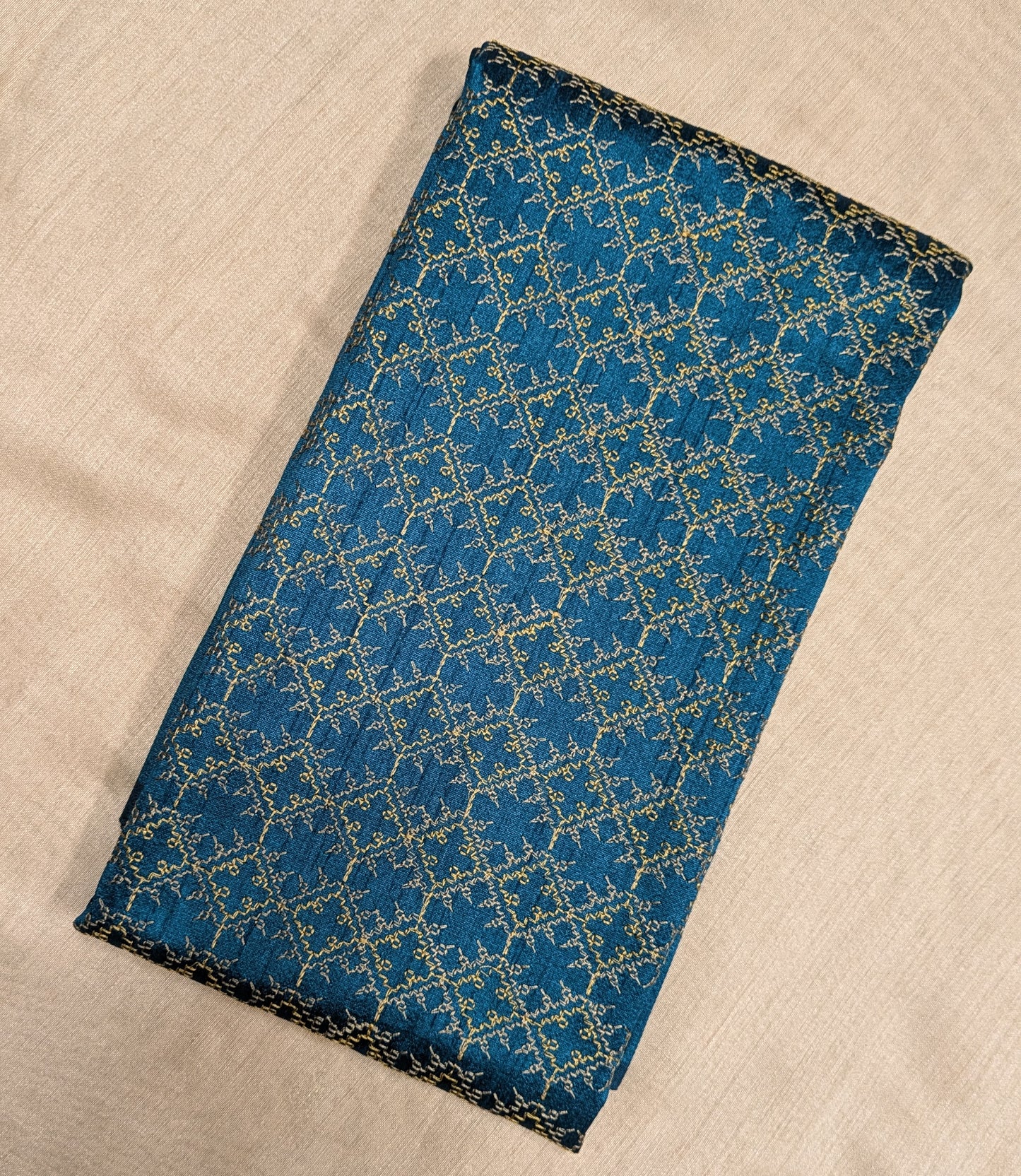 Blue Kasuti Bloom Blouse