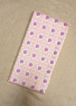 Load image into Gallery viewer, White chaya kasuti blouse sleeve close-up with embroidered motifs
