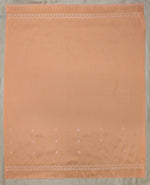 Load image into Gallery viewer, Peach kanika kasuti blouse back neckline with embroidery detail
