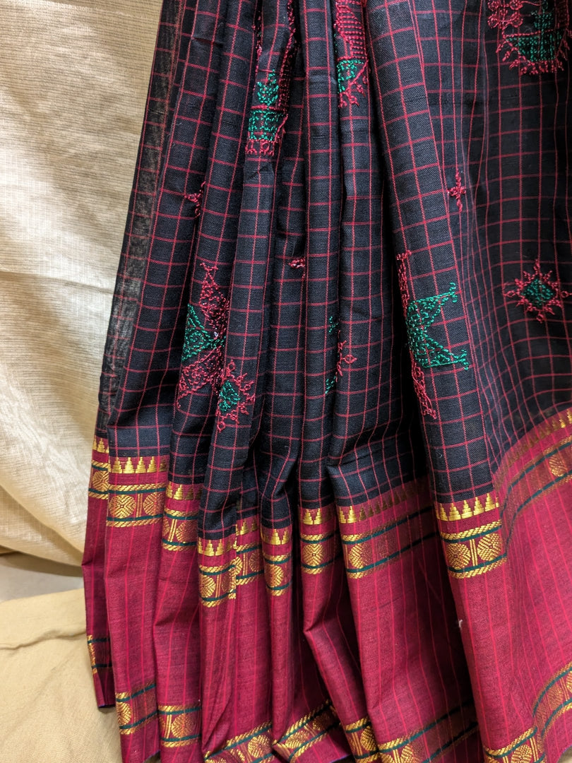 Kasuti Handloom Cotton Saree