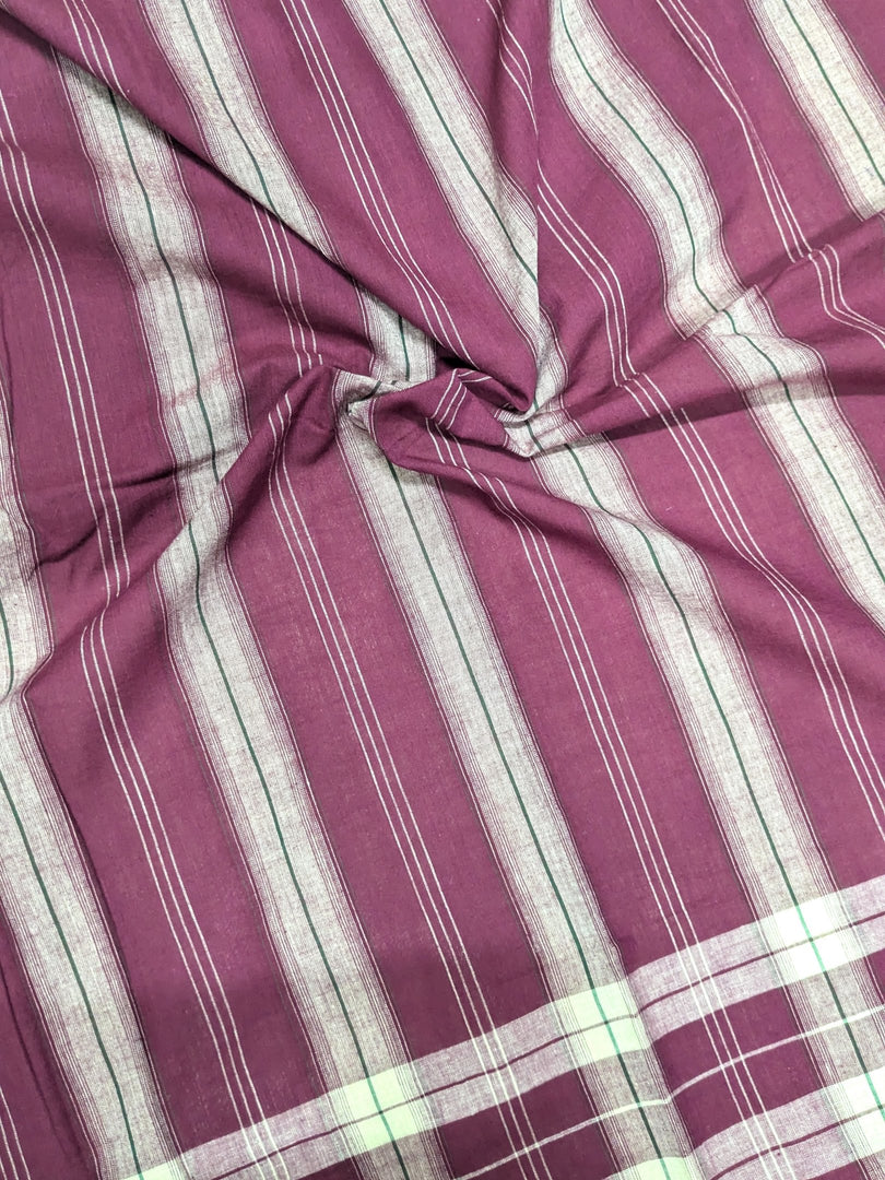 Handloom Cotton Tulsi Checks Kurta Set