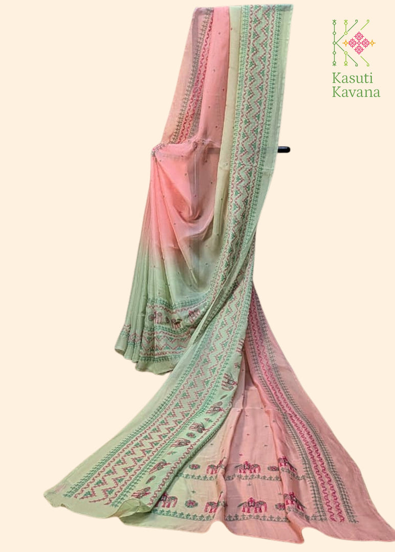 Elephant Saree