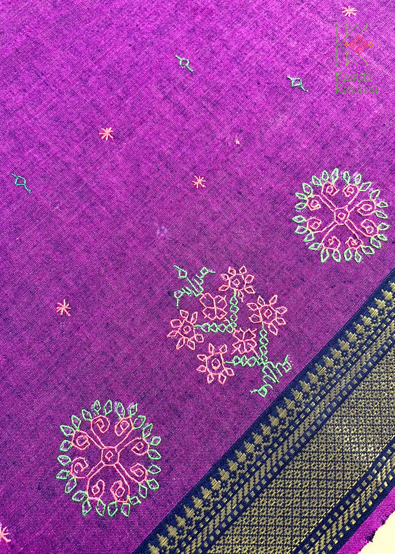 GAYATRI HANDWORK KASUTI BLOUSE