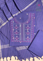 Load image into Gallery viewer, Handloom Cotton Tulsi Checks Kurta Set
