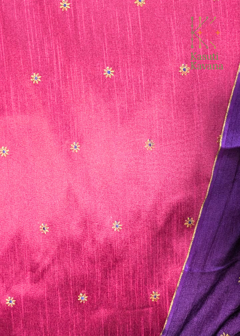 Flora Butti Saree