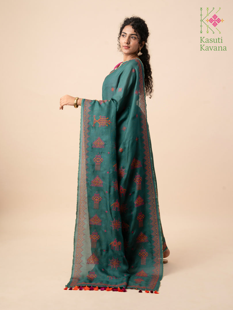 Classic Kasuti Saree