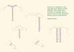 Load image into Gallery viewer, Illustration of pink tulsi kurta piece highlighting fabric weave
