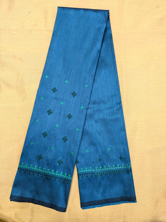 Ananda Blue Diamond Kutchwork Blouse