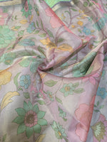 Load image into Gallery viewer, light pink sharvari kurta full set showing kurta with dupatta and pants
