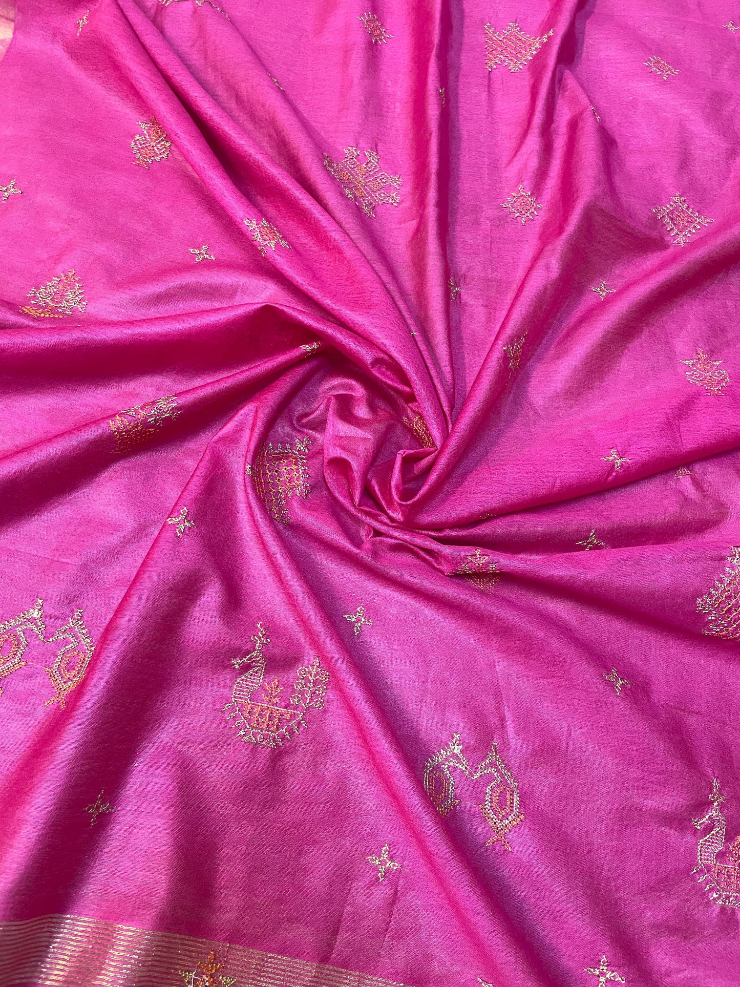 Rani Pink Kasuti Ooru Saree