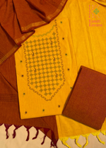 Load image into Gallery viewer, Handloom Cotton Jinki Kurta Set