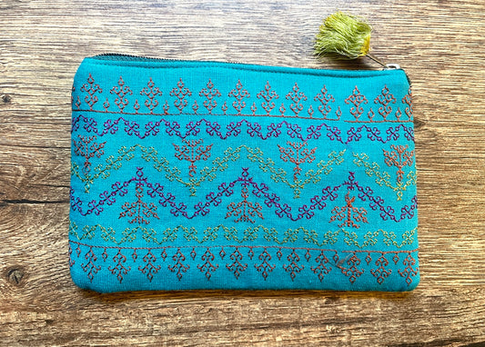 Turquoise Maharani Purse