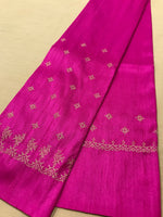 Load image into Gallery viewer, Rani peacock kasuti blouse with embroidered peacock front design
